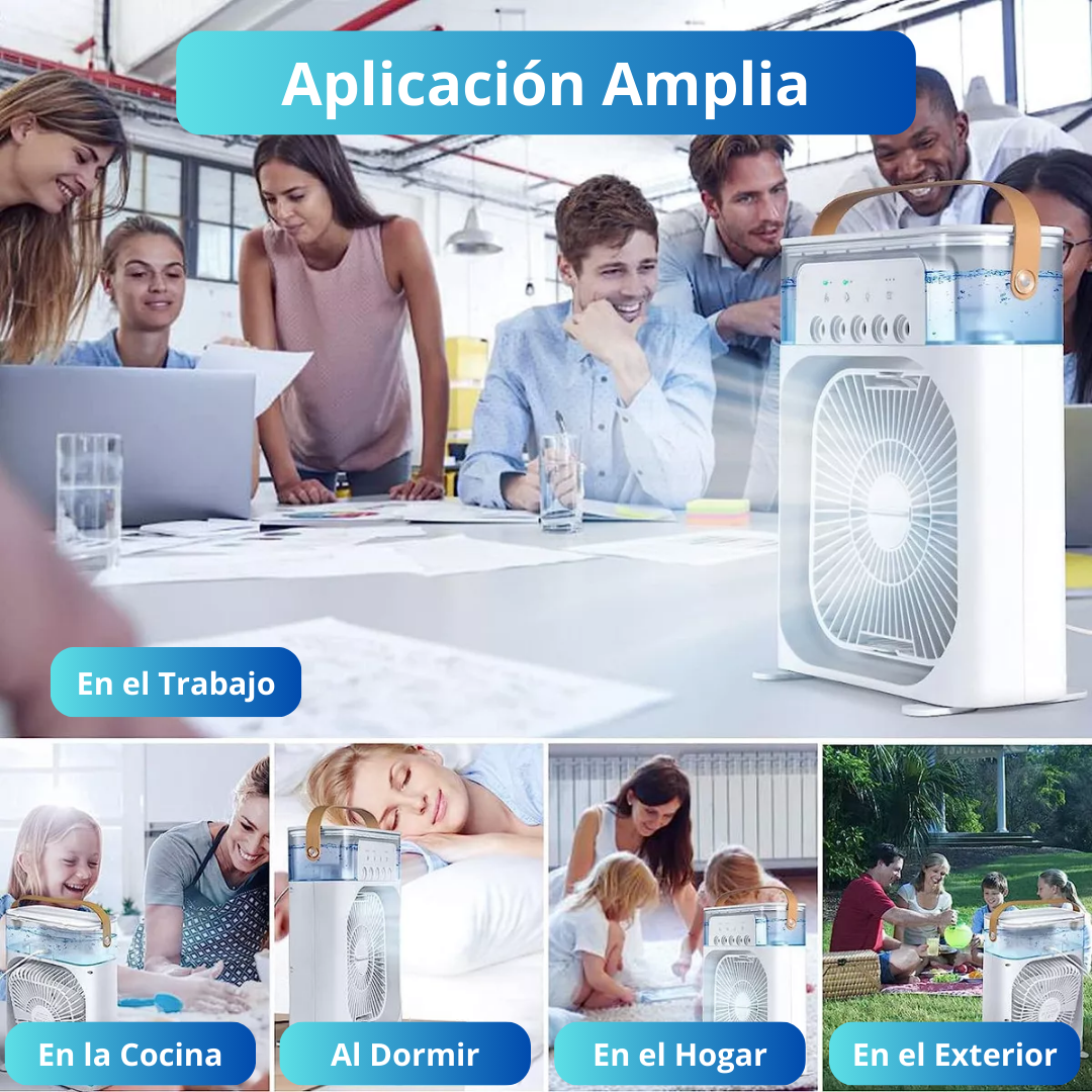 Ventilador 3 en 1🌫️❄️💨