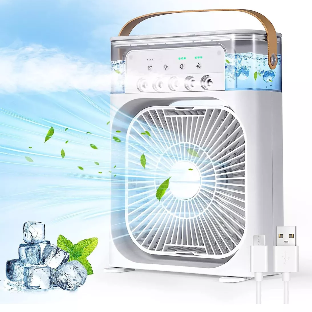 Ventilador 3 en 1🌫️❄️💨