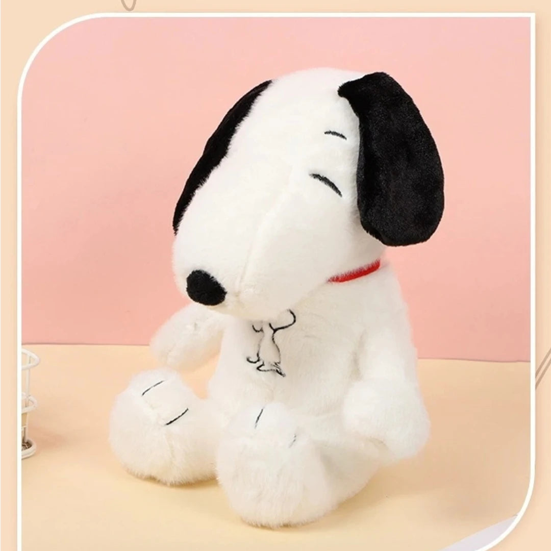 New Modes Baby Breathing Soothing Snoopy Dog  Sleeping Companion Music and Light Plush Doll Toy best Christmas gift ﻿